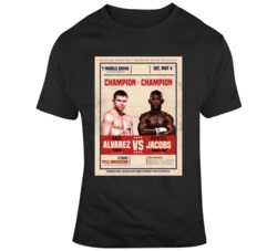 Daniel Jacob vs Saul Canelo Alvarez May 4th Fight Poster Boxing Fan v2
