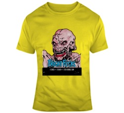 Retro Fright Flicks Pumpkin Head Sticker Pack Cover T Shirt