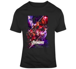 Avengers Endgame Movie Poster Fan  T Shirt
