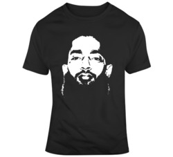 Nipsey Hussle Silhouette Tribute v4 T Shirt