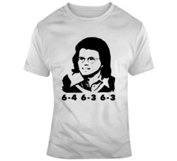 Billie Jean King Battle Of The Sexes Retro Tennis Emma Stone Fan T Shi