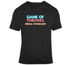 Game of Thrones Parody Special Victims Unit Funny Fan  T Shirt