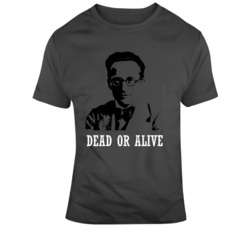 Funny Retro Dr Erwin Schrodinger Dead Or Alive T Shirt