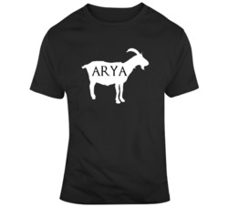 Arya Stark Goat Game of Thrones TV Show Fan T Shirt