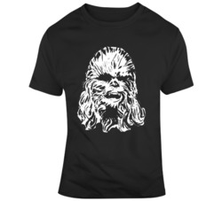 Chewbacca Silhouette Peter Mayhew Tribute v2 T Shirt