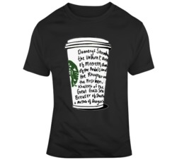 Funny Coffee Tea Starbucks Game of Thrones Fan T Shirt