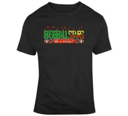 Retro Nes Game Baseball Stars Video Game Fan T Shirt