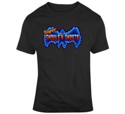Retro SNes Game Super Ghouls and Ghosts Video Game Fan T Shirt
