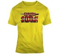 Retro Neo Geo Arcade Game Samurai Showdown  Video Game Fan T Shirt