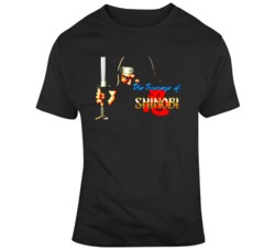 Retro  Game The Revenge of Shinobi Video Game Fan T Shirt