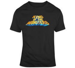 Retro Arcade Game Neo Geo  King of The Monsters Video Game Fan T Shirt