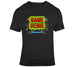 Retro Game Genie Video Game Fan T Shirt