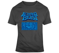 Retro Sega Arcade  Altered Beast Cover Art Video Game Fan  T Shirt