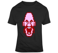 Soda Popinski Big Head Retro Classic Video Game Character Fan T Shirt