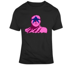 Pro Wrestling Starman Character Classic Video Game fan T Shirt