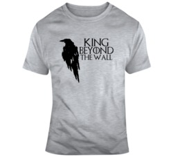 Jon Snow King Beyond The Wall Game of Thrones Fan T Shirt