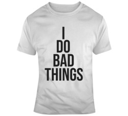 Tommy Shelby I Do Bad Things Peaky Blinders Inspired Fan  T Shirt