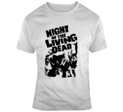 Night of the living Original Poster Classic Horror Movie Poster fan T 