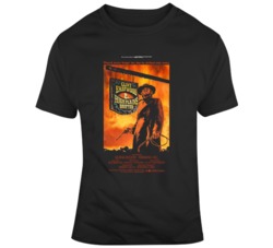 Retro Movie High Plains Drifter Movie Poster Fan T Shirt