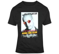 Retro Movie Natural Born  Movie Poster Fan T Shirt