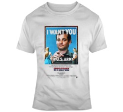 Retro Comedy movie Stripes Movie Poster Fan v2 T Shirt