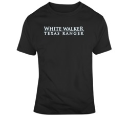 White Walker Texas Ranger Funny game of thrones parody v2 T Shirt