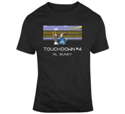 Married With Children Tecmo Parody Al Bundy Touchdown Tv Show Fan  T S