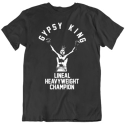 Tyson Fury Lineal Heavyweight Champion Gypsy King Boxing Fan v4 T Shir