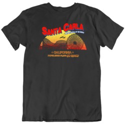 Santa Carla Lost Boys Inspired Retro Film Movie   T Shirt