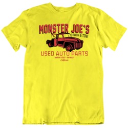 Retro Classic Pulp Fiction Monster Joe's Truck and Tow Movie Fan 