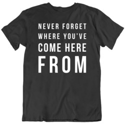 Fan Inspired Song Lyrics Never Forget Music Lover T Shirt