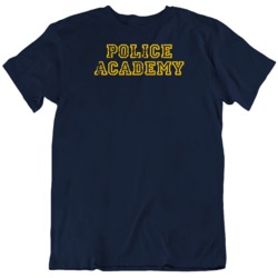 Police Academy Movie Inspired Fan Distressed  T Shirt