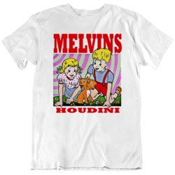 Melvins Houdini Metal Rock Cool Band Vintage Retro  T Shirt
