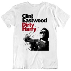 Dirty Harry 70s Movie Clint Eastwood Retro Vintage T Shirt