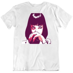 Pulp Fiction Mia Wallace Quentin Tarantino Drug V3 T Shirt