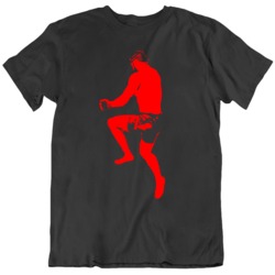 Air Jorge Masvidal Flying Knee Knockout MMA Fighter Fan  T Shirt