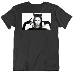 Julie Retro Original Catwoman Fan  T Shirt