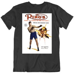 Ring Magazine Special Heavyweight Issue Jack Dempsey Boxing Fan T Shir