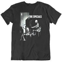 The Specials Skeleton Two Tone 2 Tone Ska Reggae Rude Boy Fan  T Shirt