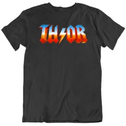 Thor 4 Parody Distressed Movie Fan  T Shirt