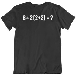 Funny Math Equation What is the answer Trending  T Shirt