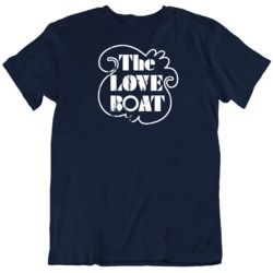 Retro TV Show The Love Boat Fan Distressed T Shirt