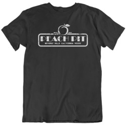Retro TV Show Beverly Hills 90210 Peach Pit Fan Distressed T Shirt