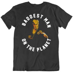 Retro 80's Movie Karate Kid Baddest Man on The Planet Johnny Lawr