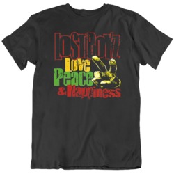 Lost Boyz Music Fan Love Peace and Nappiness T Shirt
