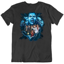 Retro Horror Classic 80's The Moster Squad Movie Fan  T Shirt
