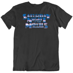 Retro TV Show Saturday Night At The Movies  Fan T Shirt