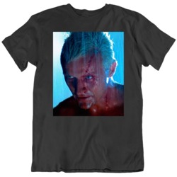 Blade Runner Retro Classic 80's Movie Roy Batty Movie Fan T Shirt