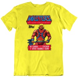 Retro 80's Masters of The Universe He Man Wax Pax Bubble Gum Pack