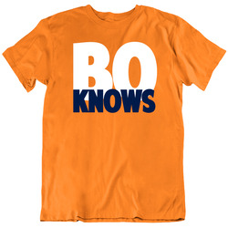 Bo Nix  Football Fan Bo Knows Parody v3 T Shirt